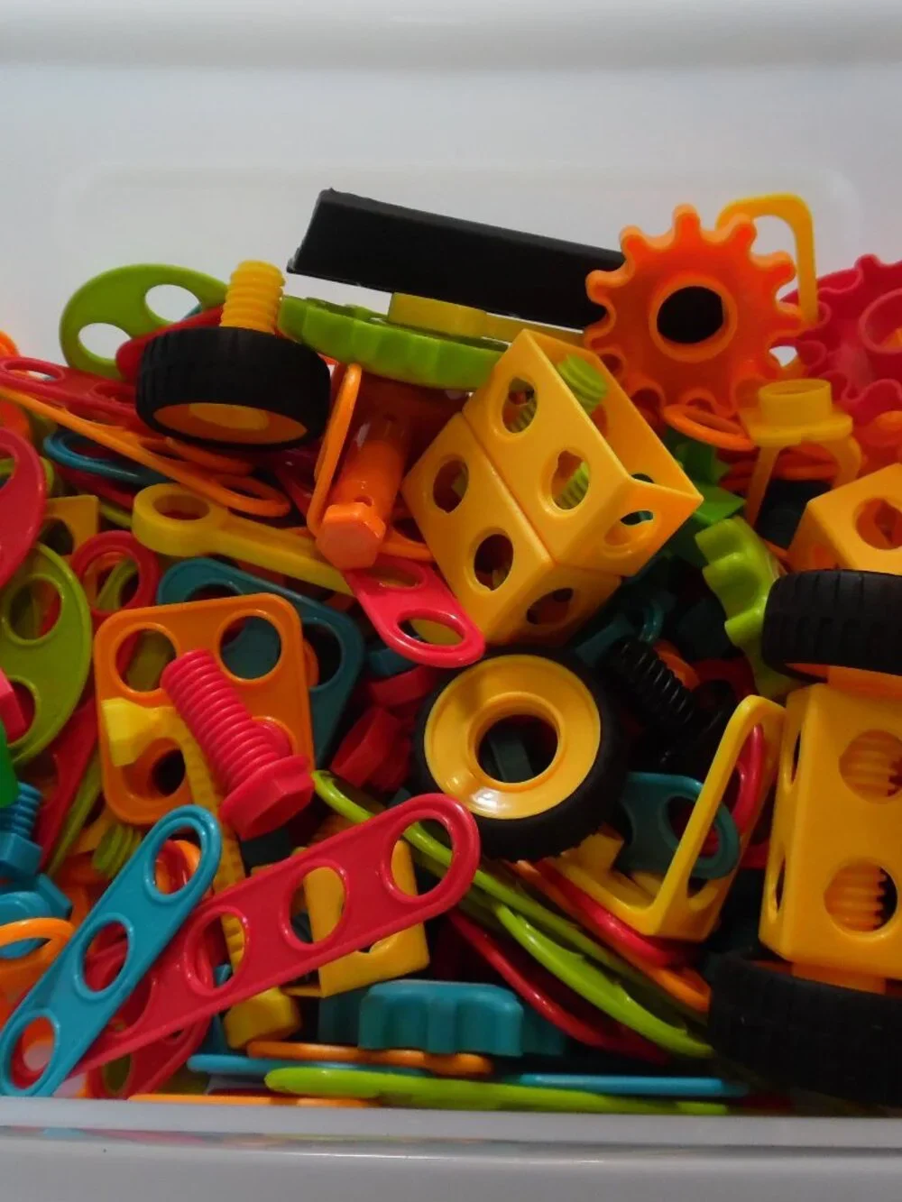 Jasonwell Building Blocks STEM Learning Educational Construction Toy 98 Pieces